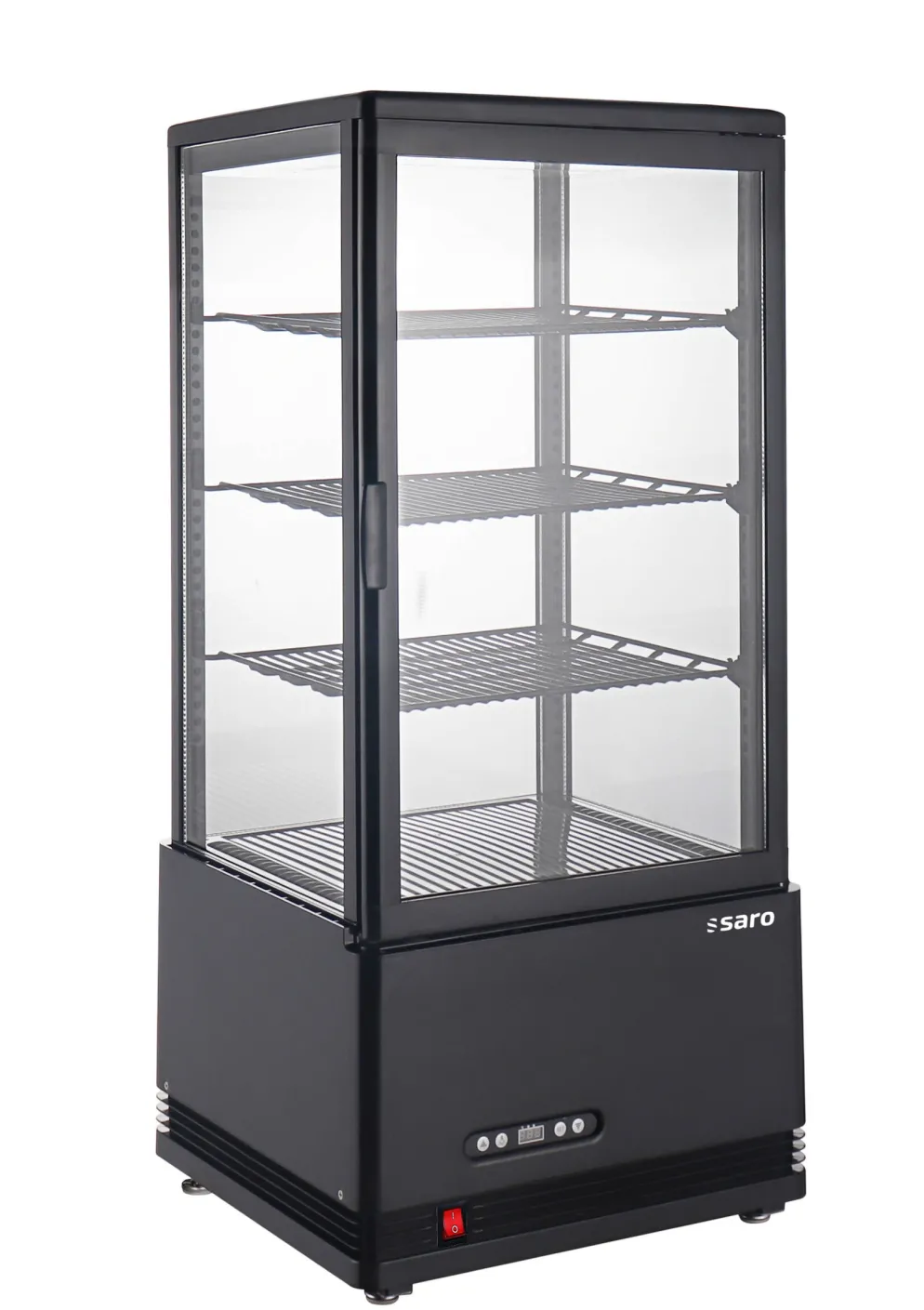 SARO Kühlvitrine SC 70 AV, schwarz