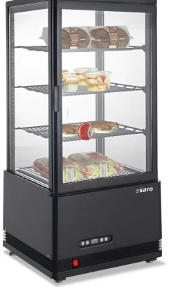SARO Kühlvitrine SC 80 AV, schwarz