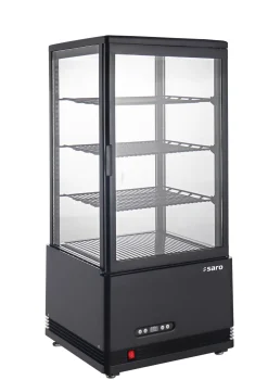 SARO Kühlvitrine SC 80 AV, schwarz