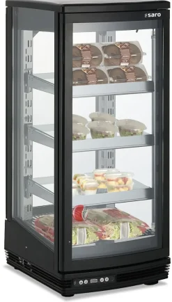 SARO Kühlvitrine SC 95, schwarz