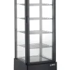SARO Kühvitrine LEO, schwarz 270L