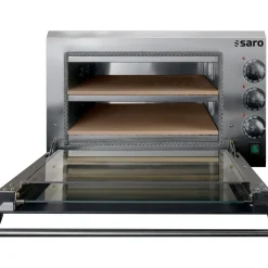 SARO Mini Pizzaofen ETNA2 für 2x Ø-40cm Pizza, 230V