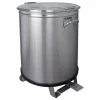 SARO Mülleimer 95 L mit Fußpedal und Softclosedeckel MPS 95
