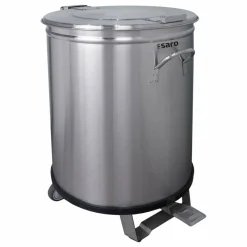 SARO Mülleimer 95 L mit Fußpedal und Softclosedeckel MPS 95