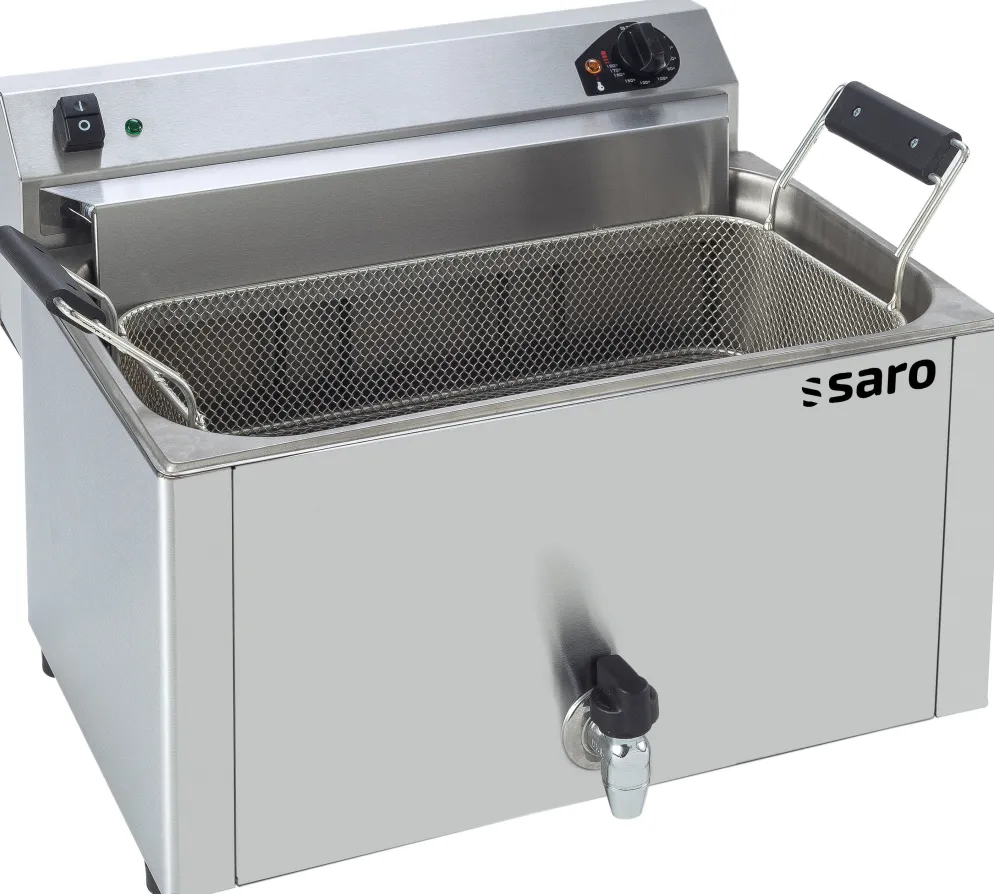 SARO Patisserie Fritteuse PF16, 16 Liter Becken, 9kW