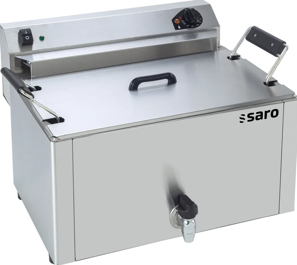 SARO Patisserie Fritteuse PF16, 16 Liter Becken, 9kW