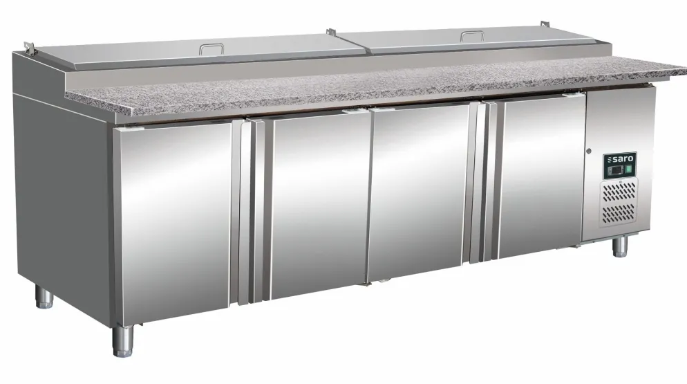 SARO Pizza Belegstation, Granitarbeitsplatte, 1/3 GN SH 2500mm
