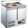 SARO Pizzatisch EPS900 mit Glasaufsatz Breite 900mm