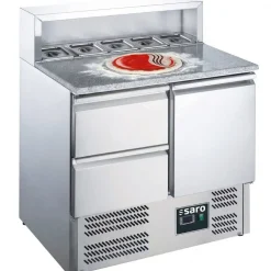 SARO Pizzatisch Kühltisch EPS900 1/2, Breite 903mm