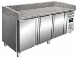 SARO Pizzatisch PZ3600TN, 3 Türen, Breite 2020mm