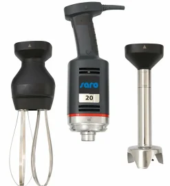 SARO Profi Kombi Stabmixer MB-21, mit Mixstab und Schneebesen