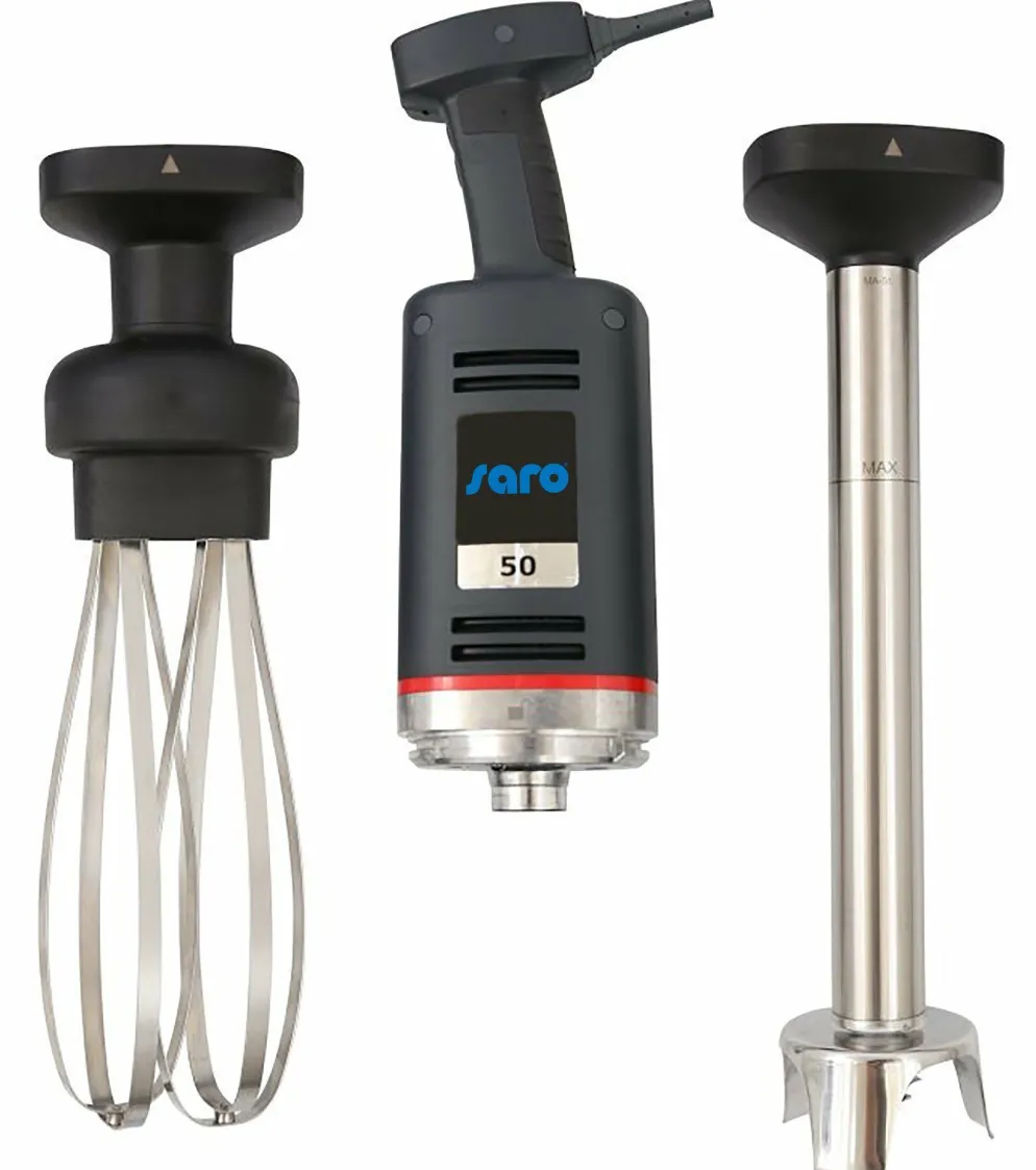 SARO Profi Kombi Stabmixer MB-51, mit Mixstab und Schneebesen