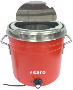 SARO Retro Suppenkessel rot, 1400 W