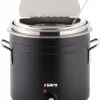 SARO Retro Suppenkessel schwarz, 1400 W