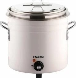 SARO Retro Suppenkessel weiß, 1400 W