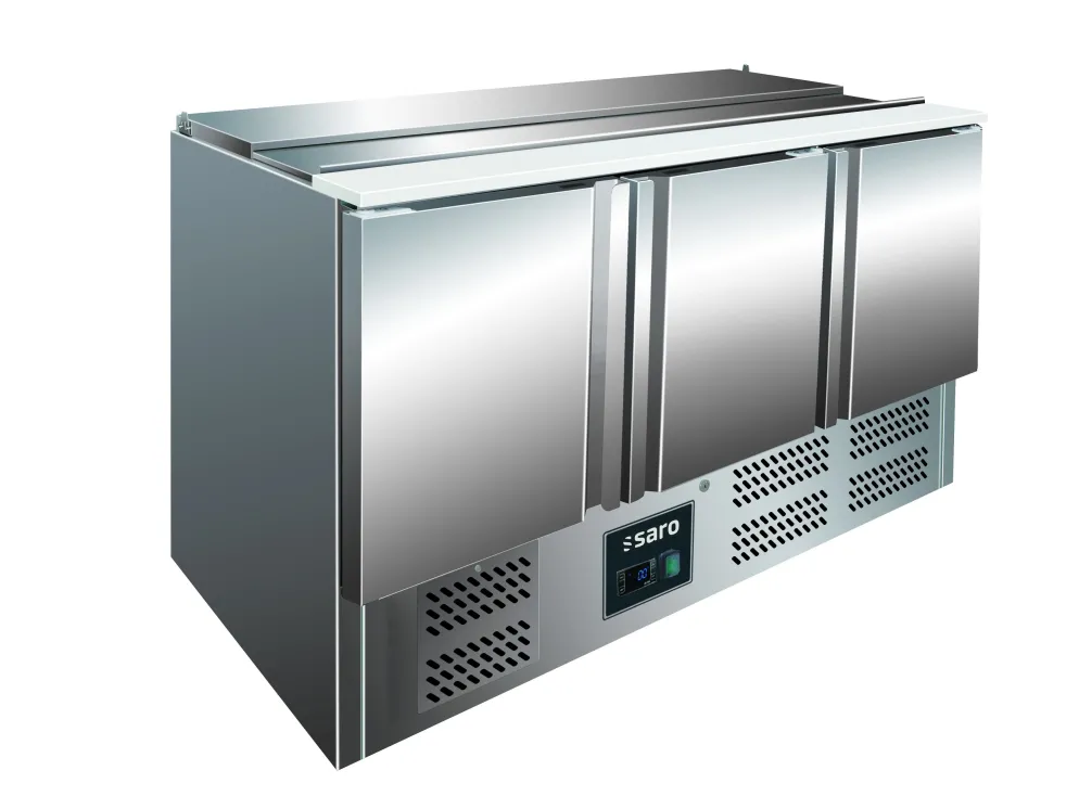 SARO Saladette S903 PRO, 3-türig, Breite 1368mm