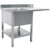 SARO Spülcenter 1 Becken, links - B 1200 x T 600 mm