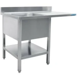 SARO Spülcenter 1 Becken, links - B 1200 x T 700 mm