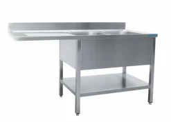 SARO Spülcenter 2 Becken rechts - B 1600 x T 600 mm