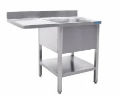 SARO Spülcenter 1 Becken rechts - B 1200 x T 700 mm