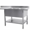 SARO Spülcenter 2 Becken rechts - B 1800 x T 700 mm