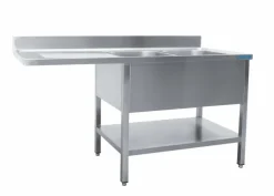 SARO Spülcenter 2 Becken rechts - B 1800 x T 600 mm