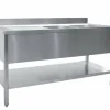 SARO Spültisch 2 Becken, rechts - B 1200 x T 700 mm