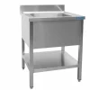 SARO Spültisch mit Aufkantung - B 700 x T 600 mm