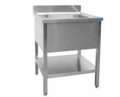 SARO Spültisch mit Aufkantung - B 700 x T 600 mm