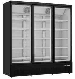 SARO Tiefkühlschrank GTK 1480 PRO, 3 Glastüren