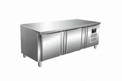 SARO Unterbaukühltisch UGN 2100, 2 Türen GN 1/1, 1360x700x650mm