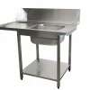 SARO Zulauftisch Spülmaschine rechts, 1200mm