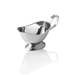 Sauciere, 240 ml, 18,5 x 8,5 x 10,5 cm, Chromnickelstahl 18/8