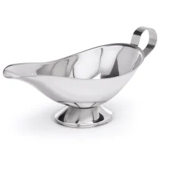 Sauciere, 150 ml, 19,5 x 8,5 x 8 cm, Chromnickelstahl