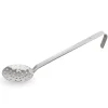 Schaumlöffel KITCHEN TOOL 2085, Ø 10 cm, 21 cm, Perforierung Ø 4 mm, Chromnickelstahl