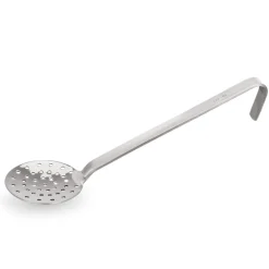 Schaumlöffel KITCHEN TOOL 2085, Ø 8 cm, 21 cm, Perforierung Ø 4 mm, Chromnickelstahl