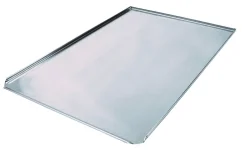 SCHNEIDER Backblech 600 x 400 mm, Aluminium, 1 kurze Seite offen 45°
