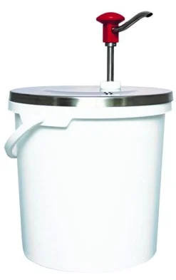 SCHNEIDER Druckknopf 10 Liter Saucendispenser Dosierspender