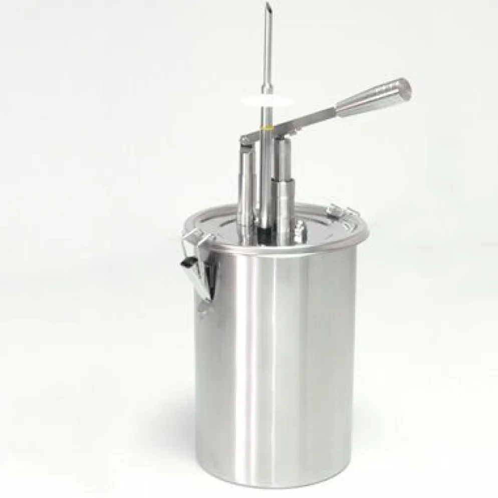SCHNEIDER Gebäckfüller / Dosierspender 5 Liter für Gastronomie mit Hebelbedienung