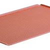 SCHNEIDER Lochblech 400 x 600 mm, Aluminium mit roter Silikonbeschichtung