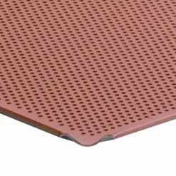 SCHNEIDER Lochblech 400 x 600 mm, Aluminium mit roter Silikonbeschichtung