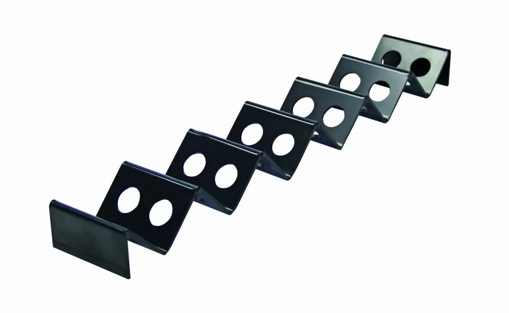 SCHNEIDER Snack-Verkaufsständer - Wellenform, 530x85x40 mm, Polystyrol schwarz