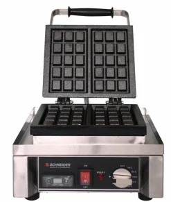 Schneider Waffeleisen BELGIEN für Brüsseler Waffel, mit Timer
