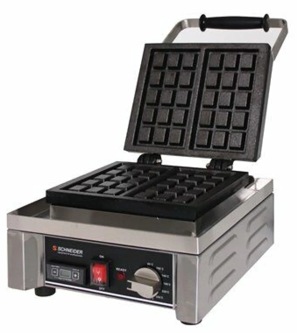 Schneider Waffeleisen BELGIEN für Brüsseler Waffel, mit Timer