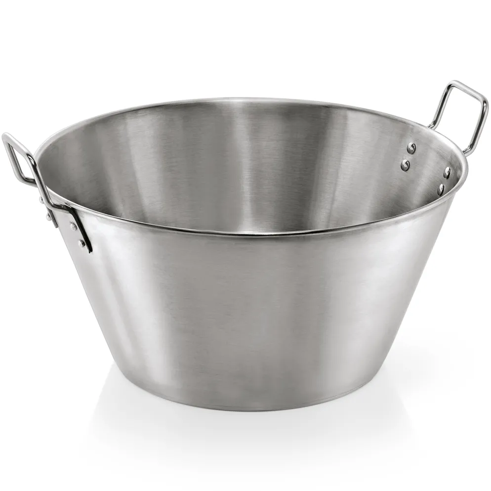 Schüssel XL, Ø 60 cm, 53 Liter, Chromnickelstahl