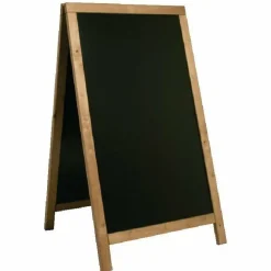 Securit Kundenstopper Tafeln Teakholz, Schreibfläche: 58 x 87cm