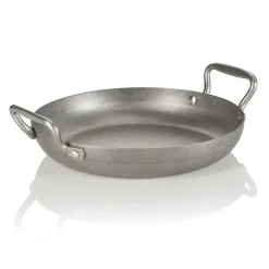 Servierpfanne STEEL & STYLE HERITAGE, Ø 28,5 cm, 1,7 Liter, Höhe 5 cm, Chromnickelstahl 18/8