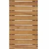 Sitzbank rechteckig Holli Stahl- und Akazienholz, 100cm