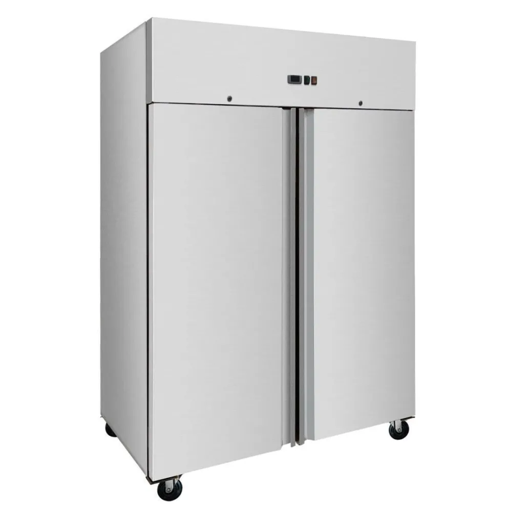 Skyrainbow Edelstahl Umluft-Tiefkühlschrank GN2/1 1333 Liter