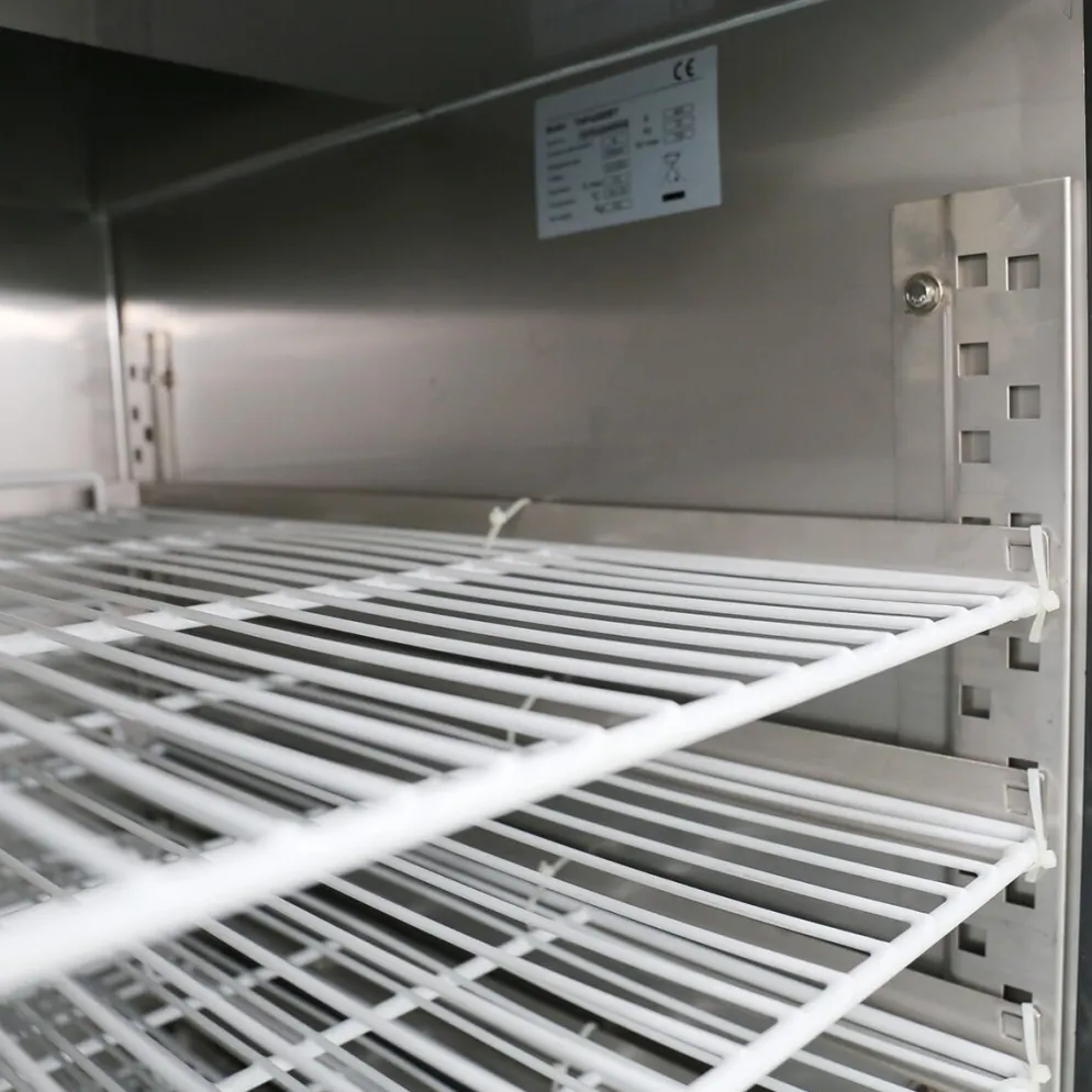 Skyrainbow Edelstahl Umluft-Kühlschrank Backnorm 733 Liter